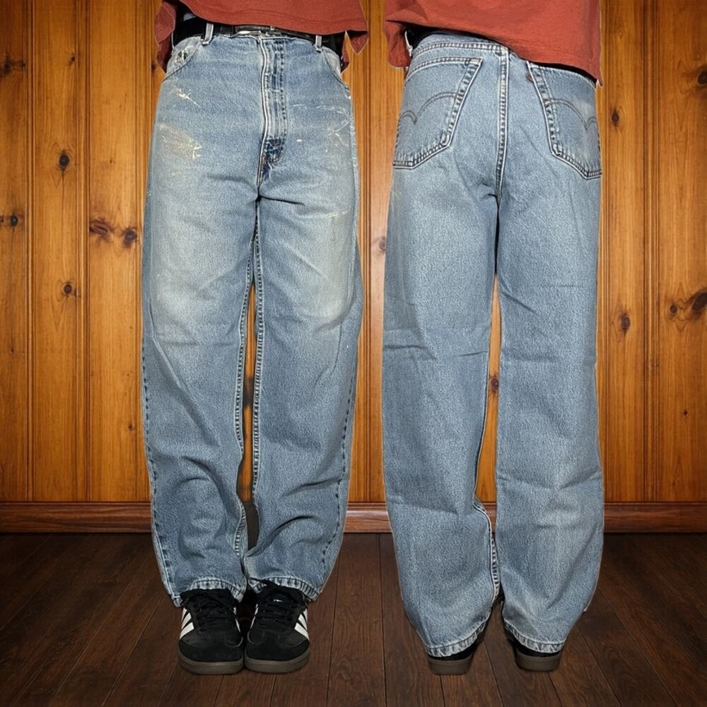 Levi's 38x30 Y2K Jeans Blue Relaxed